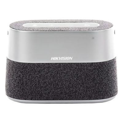 HIKVISION - Micrófono y Bocina para Videoconferencia / 8 Micrófonos Omnidireccional 360° / Bluetooth 5 m (16.4 ft) / Cancelación de Eco y DNR / USB-C Plug-and-Play / Compatible con Zoom, Webex, Skype