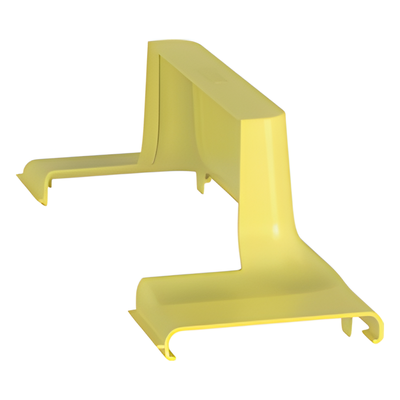PANDUIT - Tapa de Bajada Vertical / Compatibilidad Canaleta 4x4 a 24x4 / Radio de Curvatura 50.8 mm / Color Amarillo