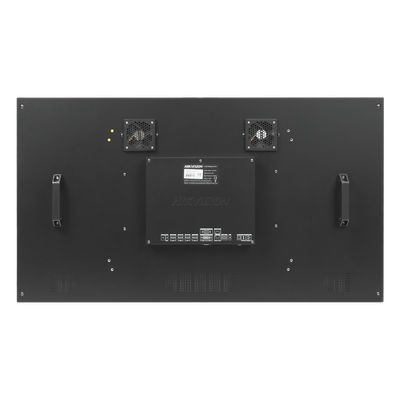 HIKVISION - Pantalla LCD 55" para Videowall / Entrada HDMI - VGA - DVI - DP / Monitor Robusto / Bisel Delgado (3.5 mm) / Daisy Chain (Conexion en Cadena sin Software)
