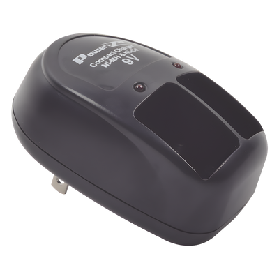 RANGER SECURITY DETECTORS - Cargador de Batería / 120 VCA / Salida Dual 9 VCC 16 mA / Protección contra Sobrecargas / Diseño Compacto