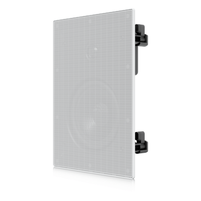 UBIQUITI - Altavoz Empotrable de Pared / Woofer 6.5" / Tweeter 1" Pivote ±15° / 130W 8 Ohms / Cobertura Simétrica Axial 90° / NDAA Compliant