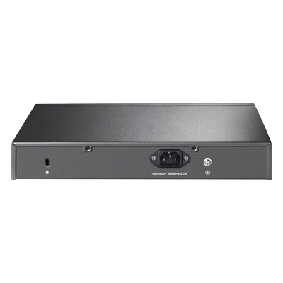 TP-LINK - Switch PoE+ Easy Smart / 16 Puertos Gigabit / 8 Puertos PoE+ / 150W / 32Gbps / 9KB Jumbo Frame