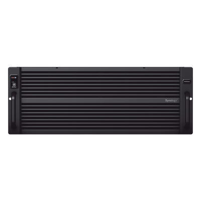 SYNOLOGY - Servidor NAS para rack de 12 bahías / Expandible hasta 180 bahías / Hasta 1,536 TB