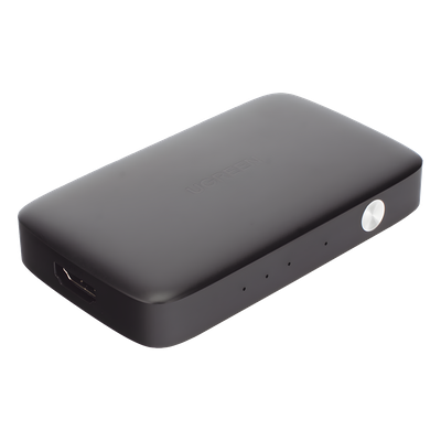UGREEN - Conmutador HDMI / 3 Entradas a 1 Salida / 4K@30Hz / 3D / Control Remoto IR / Indicador LED