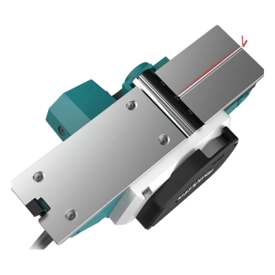 MAKITA - Cepillo eléctrico / 82 mm (3-1/4IN) ancho / 16.000 RPM / 580W / Profundidad 1 mm / Extracción derecha