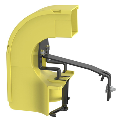 PANDUIT - Accesorio de Bajada para Canaleta / Compatible 4x4, 6x4, 12x4, 24x4 / Reducción a 2x2 / Radio de Curvatura 50.8 mm / Color Amarillo