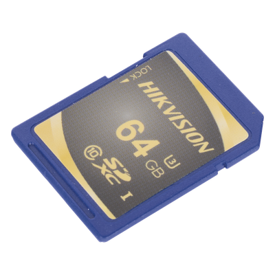 HIKVISION - Memoria SD Clase 10 de 64 GB / Especializada Para Videovigilancia