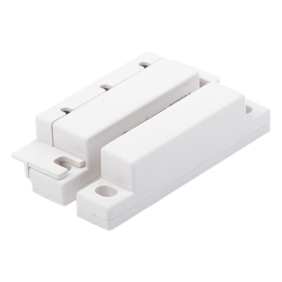 SFIRE - Contacto Magnético para Puertas y Ventanas / Gap 33 mm / NC Normalmente Cerrado / 12 VCC / Cubierta Protectora / 63 mm Largo