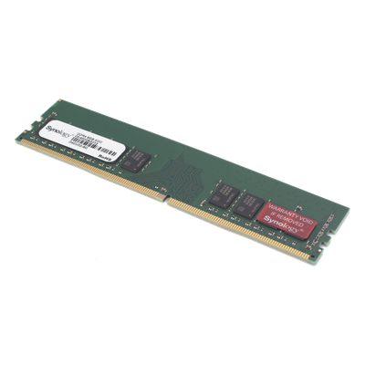 SYNOLOGY - Módulo de Memoria DDR4 ECC / 8 GB / Unbuffered DIMM / Corrección de Errores / Compatible Serie 25
