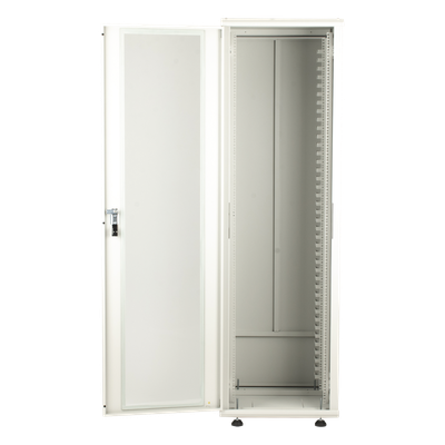 LINKEDPRO - Gabinete Rack de Piso / 42 Unidades / 19 Pulgadas / Carga 1000 kg / Puerta Cristal Templado / Ventilación Superior