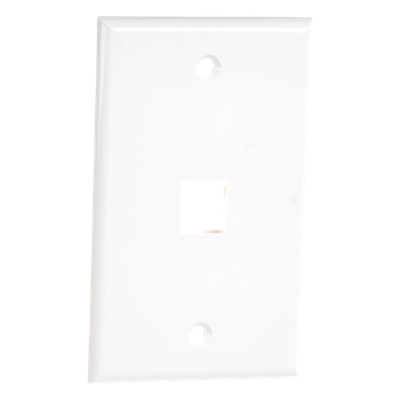 LINKEDPRO BY EPCOM - Placa de Pared / 1 Puerto Keystone / 70x115mm / 2.75x4.52in / Montaje Vertical / UL CE ETL