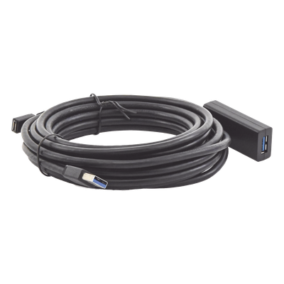 UGREEN - Cable de Extensión Activo USB 3.0 / 5 m (16.4 ft) / 5 Gbps / Puerto de Alimentación Micro USB / Plug & Play / Compatible USB 2.0 y 1.1