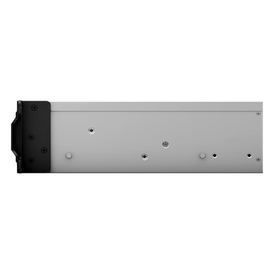 SYNOLOGY - Servidor NAS Rack / 8 Bahías SATA / Expansión a 12 Bahías / CPU AMD Ryzen V1500B / 4 GB DDR4 ECC / 10/25GbE PCIe / Fuente Redundante / Chasis 2U