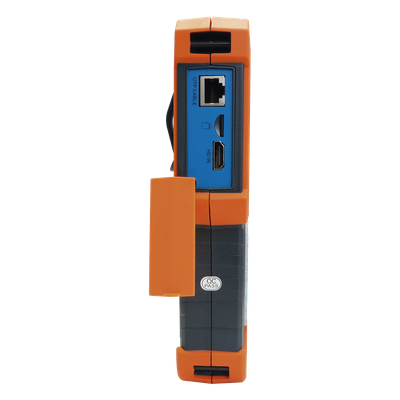 EPCOM - Tester de Video Profesional / Pantalla Táctil IPS 4" / 4K / H.265/H.264 / PoE 48V / Wi-Fi / Multímetro Digital / TDR RJ45 / Batería 4000 mAh