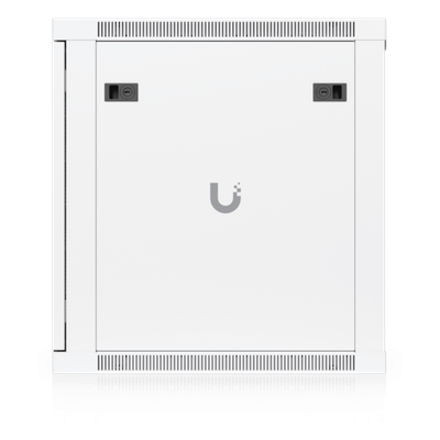 UBIQUITI - Gabinete Rack 12U / Montaje en Pared / Profundidad Ajustable 448-508 mm / Capacidad 80 kg / Ventilación Integrada / Puerta Perforada