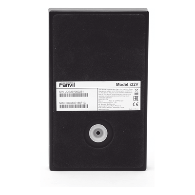 FANVIL - Video Portero IP / 2 Líneas SIP / Cámara HD 2MP / IR Nocturno / RFID / IP65 e IK10 / PoE 802.3af / Onvif / -40°C a 70°C