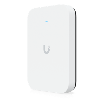 UBIQUITI - Punto de Acceso Wi-Fi 7 / Tri-Banda 6 GHz / 6 Streams Espaciales / Cobertura 140 m² (1,500 ft²) / 300+ Usuarios / Uplink 10 GbE / PoE+ / Montaje en Pared