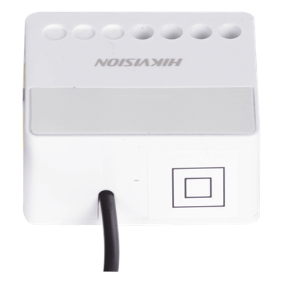 HIKVISION - Relevador Inalámbrico / Control Remoto 433 MHz / 100-240 VCA / 13 A Máx. / LED Estado
