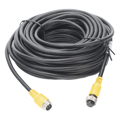 EPCOM - Cable Extensor para Videovigilancia Móvil / 15 m (49.2 ft) / Conector Aviación / Video Audio y Voltaje / 5.5 mm Diámetro / Uso Interno
