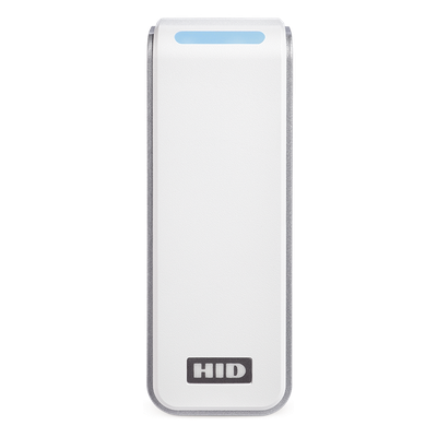 HID - Lector de Control de Acceso / Multitecnología / SEOS, iCLASS, MIFARE DESFire / Salida Wiegand y OSDP / 12 VCC / LED Tricolor