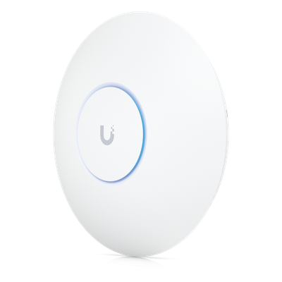 UBIQUITI - Punto de Acceso WiFi 6E Enterprise / Alta Densidad / Tri-Banda 2.4/5/6 GHz / MU-MIMO 4x4 / Puerto 2.5GbE PoE+ / 600+ Dispositivos / Cobertura 140 m² (1,500 ft²)