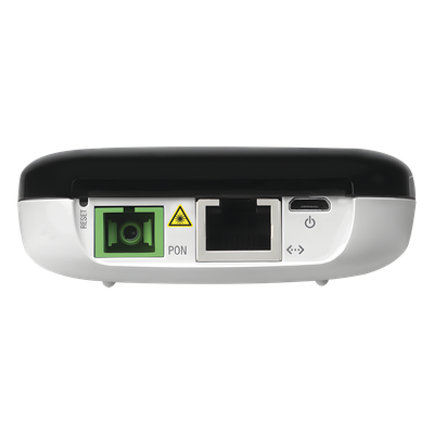 UBIQUITI - UFiber loco GPON ONU, Unidad de red óptica con 1 puerto WAN GPON (SC/APC) + 1 puerto LAN Gigabit Ethernet