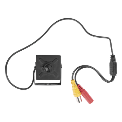 EPCOM - Cámara Pinhole TurboHD / 2 Megapixel / WDR 100 dB / Lente 3.7 mm / IR 0.001 Lux / IP60
