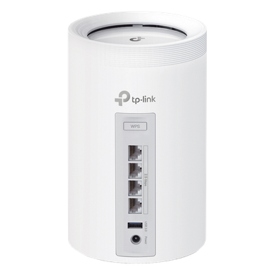 TP-LINK - Sistema Wi-Fi 7 Mesh / Triple Banda BE9300 Mbps / 4 Puertos 2.5 Gbps / AI Roaming / Multi-Link MLO / HomeShield