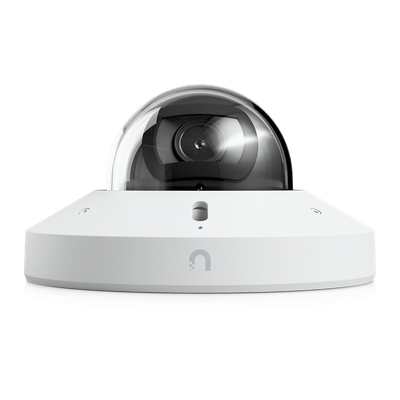 UBIQUITI - Cámara IP Mini Domo / 4K 8 Megapixel / Visión Nocturna IR 20 m (65.6 ft) / Audio Bidireccional / IK08 / IP66 / PoE+