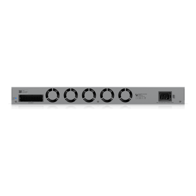 UBIQUITI - Switch PoE Capa 3 / 48 Puertos PoE+++ / 32 × 10 GbE + 16 × 2.5 GbE / 4 × SFP28 25 G / 1080 W / 920 Gbps Switching / 1U Rack