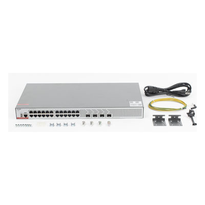 RUIJIE - Switch Capa 3 / 24 Puertos Gigabit / 4 SFP+ 10Gb / Doble Chip Alta Disponibilidad / Redes Empresariales y Campus