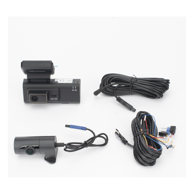 HIKVISION - Dashcam Vehicular / 3 Canales / 1080P FHD + 720P HD / GPS y 4G Integrados / Wi-Fi / ADAS / G-Sensor