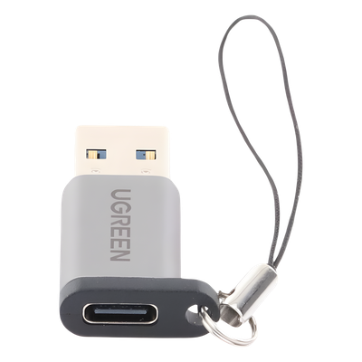 UGREEN - Adaptador USB-A a USB-C / USB 3.0 / 5 Gbps / Carga 3A / Aleación de Aluminio / Compacto