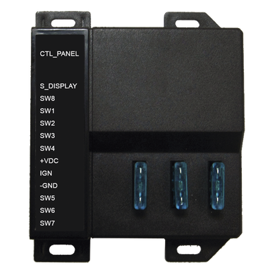 SIGNALPRO - Controlador de Interruptores / 8 Canales / 3x10A y 5x0.2A / Táctil Retroiluminado / 10~24 VCD / RJ45 4 m (13.1 ft)