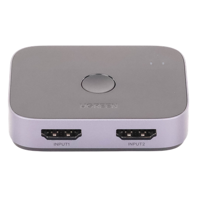 UGREEN - Conmutador HDMI 2.1 / 8K @60Hz / 4K @120Hz / 48Gbps / 2×1 / HDR Dolby / 7.1 Canales