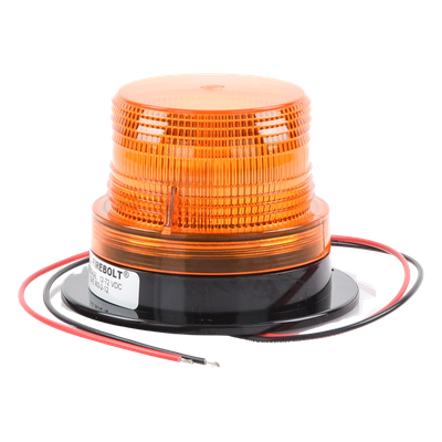FEDERAL SIGNAL - Estrobo LED Ámbar / Bajo Perfil / 2 Joules / 12-72 Vcc / 2 W / 12.7 x 9.1 cm