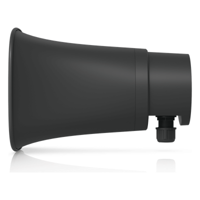 UBIQUITI - Altavoz IP / 120 dB / PoE+ / Alerta AI / IP66 / Montaje Pared, Esquina y Poste / -40 a 60 °C / 10.5 x 7.7 x 10'
