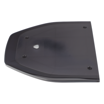 SIGNALPRO - Domo Lateral de Reemplazo / Compatible con Barra SP216 / Alta Resistencia / Diseño Aerodinámico / Color Negro