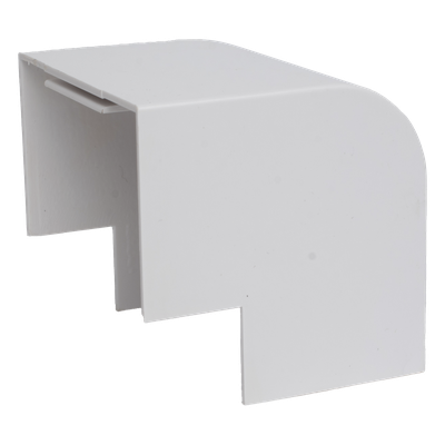 THORSMAN - Esquinero Exterior / PVC Autoextinguible / Compatible Canaleta TMK-4577 / Resistente UV y Humedad / Color Blanco