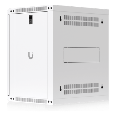 UBIQUITI - Gabinete Rack 12U / 550x450 mm / Montaje Pared / Puerta Perforada / 2 pies (635 mm) Alto