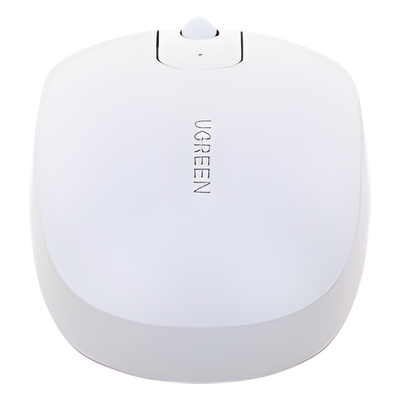 UGREEN - Mouse Inalámbrico / 2.4 GHz / 800-2400 DPI / Alcance 10 m (32.8 ft) / 3 Botones Silenciosos / Ergonómico / Dusty Blue
