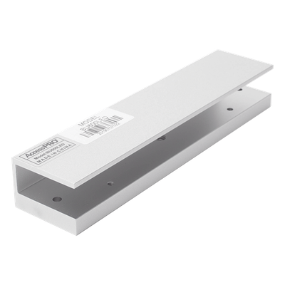 ACCESSPRO - Montaje para puerta de vidrio / 180x40x28 mm / Vidrio 8-15 mm / 0.32 kg / Diseño en U