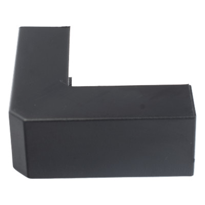 THORSMAN - Esquinero Exterior / PVC Autoxtinguible / Negro / Para Canaleta TMK-1720-N-CC