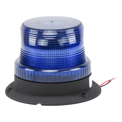 ECCO - Mini Burbuja LED / 3 LEDs Ultra Brillantes / 12-80 VCC / Destello 75 FPM / SAE J845 Clase III / Policarbonato Resistente a Impactos / 5.1" x 3.9"