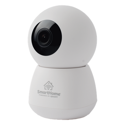 SMARTHOME BY EPCOM - Cámara IP PT / 4 Megapixel / Wi-Fi 2.4 GHz / Autoseguimiento Inteligente / Audio Bidireccional / IR 10 m (32.8 ft) / Uso Interior