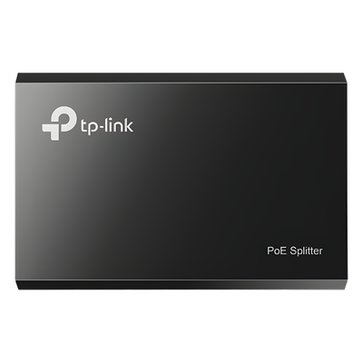 TP-LINK - Splitter PoE / Salida 5/9/12 Vcc / 2 Puertos Gigabit / Hasta 328 pies / Plug and Play