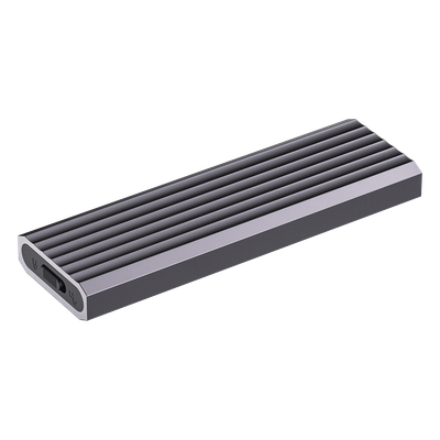 HIKSEMI BY HIKVISION - Carcasa SSD M.2 NVMe / USB 3.2 Gen2 Type-C / 10 Gbps / 4 Formatos M.2 / Aluminio con Disipación Térmica / 112.5 mm
