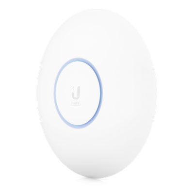UBIQUITI - Access Point / WiFi 6 / Doble banda / 5.3 Gbps / 4x4 MU-MIMO / 140 m (460 ft) / 350+ clientes / PoE 802.3af