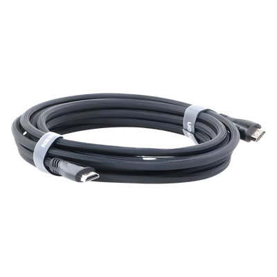UGREEN - Cable HDMI 2.1 de Nylon Trenzado / 5 Metros (16.40 Pies) / 8K@60Hz/4K@120Hz / 48 Gbps / eARC / HDR10+ / VRR / ALLM / Dolby Atmos/Vision