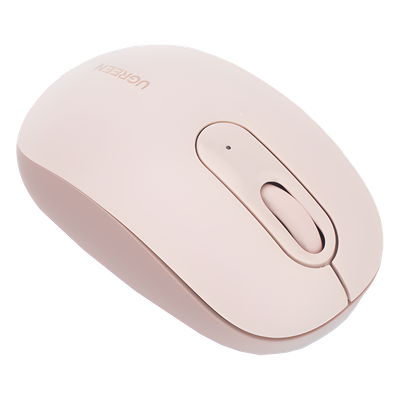 UGREEN - Mouse Inalámbrico / 2.4 GHz / Alcance 10 m (32.8 ft) / 4 Niveles DPI / 3 Botones / Silencioso / Ergonómico